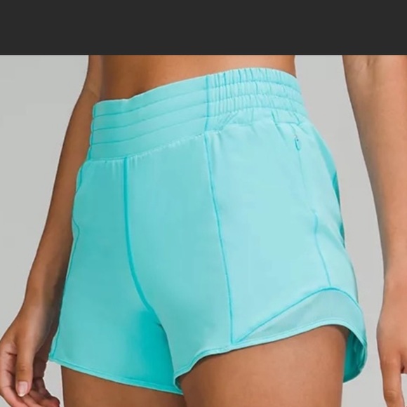 Lululemon Hotty Hot High Rise 4” shorts. - Picture 5 of 8